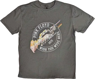 Obrázek produktu pro Pink Floyd Wish You Were Here 1975 Charcoal Grey M Tričko