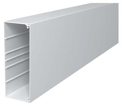 Obrázek produktu pro 2 Metr Potrubí stěna+strop s vr. 80 x 210 mm, PVC - Dráty 80x210mm RAL9010 WDK80210RW