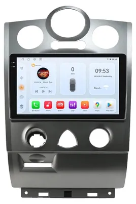 Obrázok produktu pre CarPlay, veľkosť obrazovky, vylepšený zvuk, kompatibilné s modelom Renault Megane 2 (ročníky 2002-2009), štandard QS4 AHD