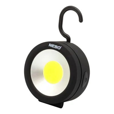 Obrázok produktu pre NEBO NEB-7007-G, Svietidlo s magnetickým úchytom, Čierna, Akrylonitrilbutadienstyren (ABS), Guma, Tlačidlá, IPX4, COB LED