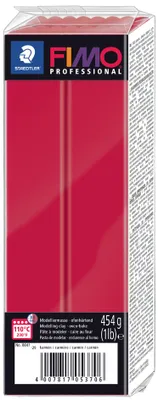 Obrázek produktu pro STAEDTLER® 8041-29 Modelovací hmota Fimo prof 454 g, karmínová