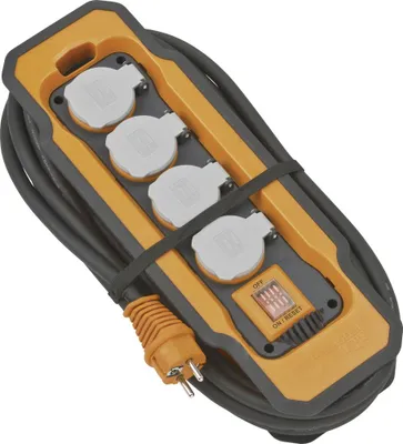 Produktbild von Brennenstuhl professionalLINE Steckdosenblock IP54 8m H07RN-F 3G1,5 - 9156480100