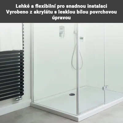 Obrázek produktu pro Aquamarin Sprchová vanička obdélníková, 101 x 80 cm