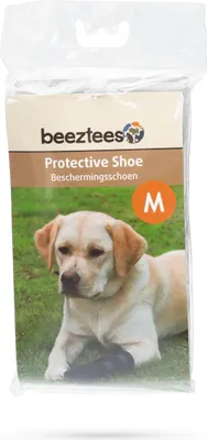Produktbild von Beeztees 795931, M, Kunstleder, Nylon, Schwarz, Einfarbig, Drinnen/Draußen, 2 Stück(e)