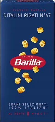 Obrázek produktu pro Barilla Ditalini Rigati n.47 italské těstoviny 500 g