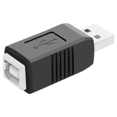 Produktbild von B73 USB 2.0 Adapter – USB-A Stecker auf USB-B Buchse | Drucker & Scanner Anschluss für PC