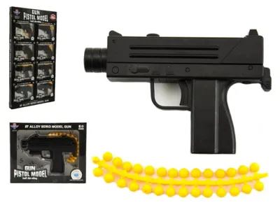 Zdjęcie produktu dla Pistolet TEDDIES 11 cm do miękkich kulek 1 sztuka (Mix)