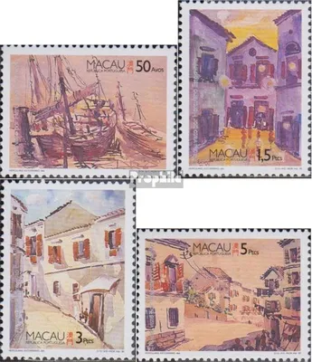 Produktbild von Briefmarken Macau 1996 Mi 851-854 (kompl.Ausg.) postfrisch Ansichten von Macau
