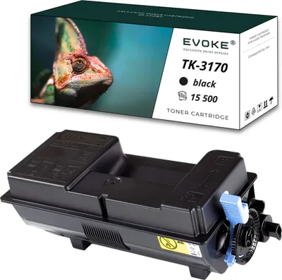 A toner cartridge and its packaging are shown against a white background.