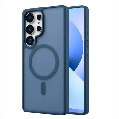 Image de imoshion Color Guard Coque arrière avec MagSafe pour le Samsung Galaxy S25 Ultra - Bleu foncé