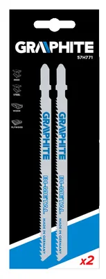 Produktbild von GRAPHITE stichsägen t-verbindung, 130 mm, 10tpi, holz metall und inox