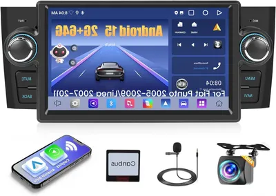 Obrázek produktu pro Android Autoplayer – 2-DIN autorádio – Multimediální systém – Rádio s dotykovým displejem – GPS navigace