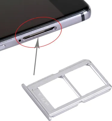 Produktbild von Für ONEPlus 3 Sim Karten Halter Sim Tray Sim Schlitten Sim Holder Silber Neu Top