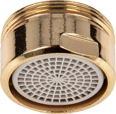 Produktbild von tecuro PREMIUM Mischdüse Strahlregler Luftsprudler Perlator M24x1 AG, gold