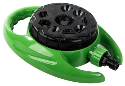 Obrázok produktu pre DIVODV 27878 Záhradný zavlažovač, 9 funkcií, otočný o 360°, zeleno-čierny