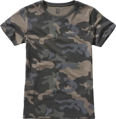 Produktbild von Brandit Damen T-Shirt Größe XXL Farbe Dunkles Tarnmuster