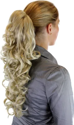 Produktbild von WIG ME UP Zopf, lockig, Gummizug, Goldblond WK03-22