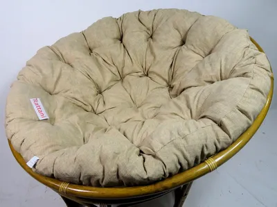 Produktbild von Rattani - Polster, Kissen, Auflage, Ersatzpolster für Rattan Papasansessel, Stoff Nuevo Loneta, D 110 cm,  EU