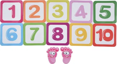 Immagine prodotto di Adesivo per parco giochi, numero classico, ecologico, PVC, impermeabile