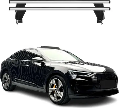 Zdjęcie produktu dla Menabo Bagażnik dachowy Podstawowy bagażnik dachowy do Audi e-tron Sportback 2022-2025 Aluminium srebrny 2 szt.
