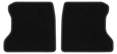 Immagine prodotto di Tappetini posteriori in moquette per Opel Combo C 2001-2011 (multispazio) – 2 pezzi, neri, su misura – Wielganizator LUX