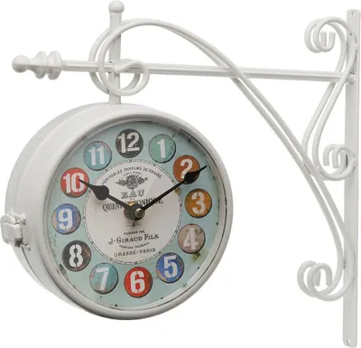 Produktbild von Wanduhr versa Metall 8 x 27 x 31,5 cm