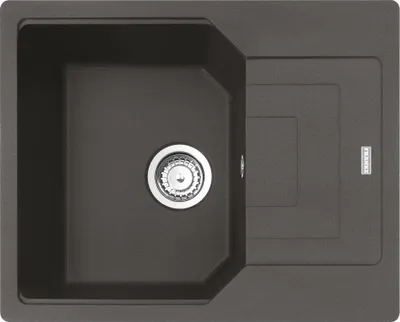Produktbild von Franke Maris UBG 611-62 Einbauspüle Schiefergrau Fragranit für Unterschrank ab 45 cm, Drehknopf - inkl.
