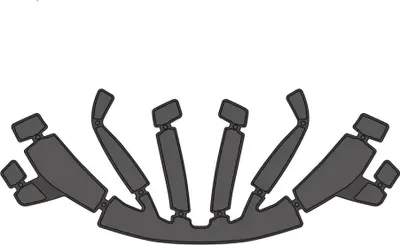 Image de Pad Kit MiPS Trigger FF - noir - S/M