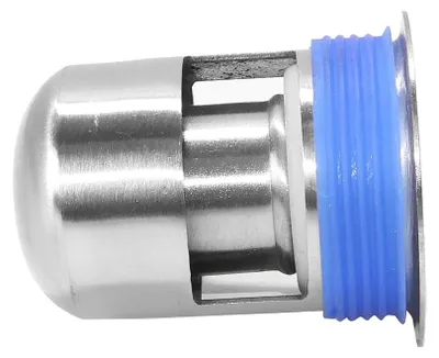 Abflusskern Edelstahl 38x55mm mit Geruchsstopp und Haarsieb