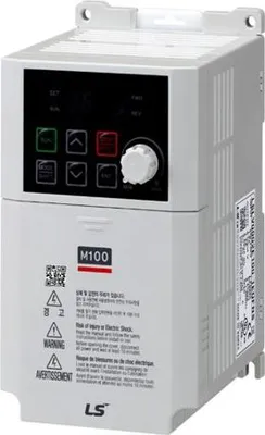 Productafbeelding van M100 omvormer, 1x230VAC voedingsaansluiting, 3x230VAC uitgang, 3x230VAC, 0,4kW, 2,4A - LSLV0004M100-1EOFNA