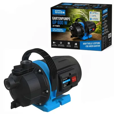 Produktbild von Güde Gartenpumpe GP 600 W,Fördermenge 3200 l/h, Jet-Pumpe Gartenbewässerung