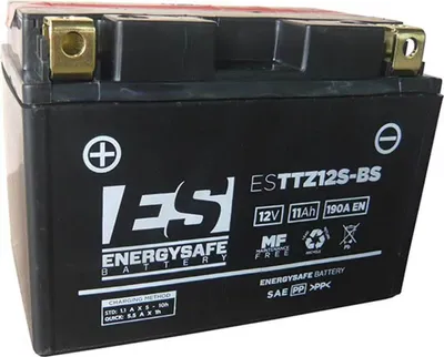 Immagine prodotto di Batteria EnergySafe ESTTZ12S-BS 12V/11AH sigillata con acido