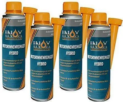 Produktbild von INOX® Motorinnenreiniger Hybrid, 4x250 ml - Öl-Systemreiniger für KFZ Motoren