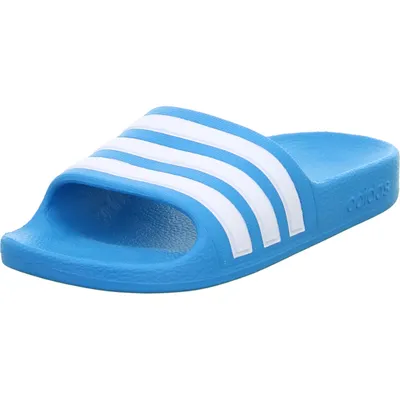 Image de Adidas Mules ADILETTE AQUA K bleu unie
