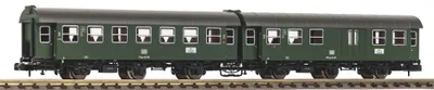 Imagen del producto de PIKO 40765 N: Set de 2 vagones de transformación B3yg+ y BD3yg de la DB+