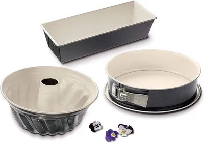 Produktbild von Famanu Backform Set – Vielseitige Backformen in – 3-teilig