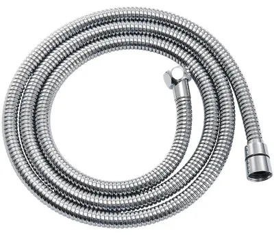 Obrázok produktu pre sklokeramikaO – Opletená sprchová hadica – chróm – 125 cm