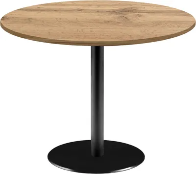 Produktbild von Runder Tisch Ø 120 cm – Modell Rom-Rüstungseiche