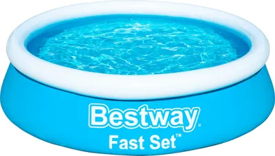 Produktbild von Bestway® Fast Set™ Aufstellpool ohne Pumpe Ø 183 x 51 cm, blau, rund