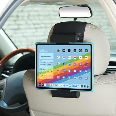 Immagine prodotto di Solidchoice - Supporto universale per tablet da auto, compatibile con poggiatesta