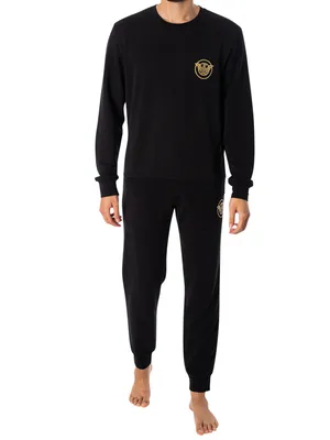 Produktbild von Emporio Armani Herren Logo-Lounge-Set, Schwarz S