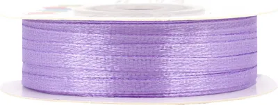 Produktbild von Satinband 3mm x 50m Rolle Flieder