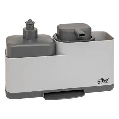 Produktbild von Spülenorganizer "neo" mit spender grau - 5 five simply smart