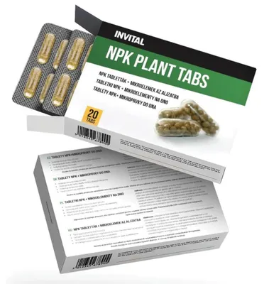 Zdjęcie produktu dla Tabletki NPK+mikroelementy