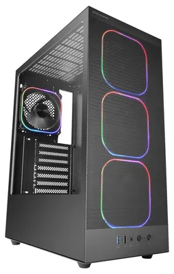 Produktbild von Mars Gaming MARS MC-NEBULA 4x120mm ARGB ATX - case - Gehäuse