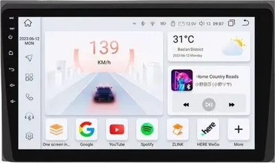 Image de Autoradio avec Bluetooth – CarPlay – Pour Renault Duster HM2 & Arkana (2019-2021) – Série S Android 14 – 9/10,1" QLED – 4 Go de RAM / 32 Go – Navigation – Multimédia – 4G/WiFi