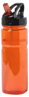 Produktbild von Wasserflasche - Kunststoff - orange - 650 ml - mit Trinkschnabel
