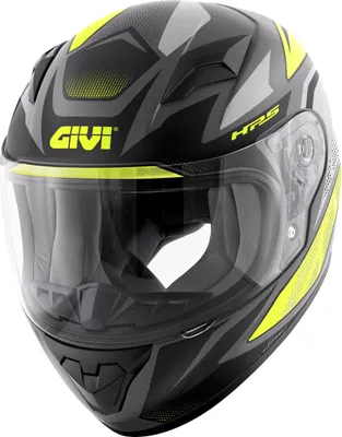 Produktbild von Kinder Motorradhelm GIVI J04 EVO Follow Mattschwarz Gelb größe JM