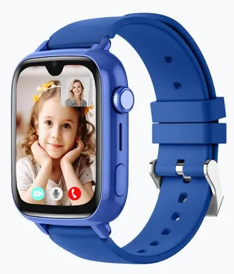 Productafbeelding van Protectly® GPS Horloge Kind Met Simkaart - 4G - SOS Knop - Smartwatch Kinderen - GPS Tracker Kind - Kinder Smartwatch - Videobellen - HD Camera - Whatsapp en SMS - Elke polsmaat - Incl. Simkaart