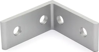 Produktbild von Winkel Alu elox 20x40 Geeignet zur rechtwinkligen Verbindung zweier Profile.